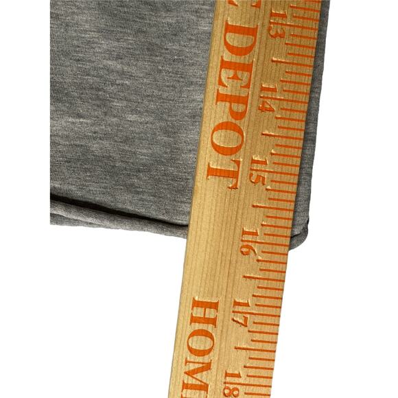 Shein Women L Gray Crop "What Ever" Spell Out Grunge Short Sleeve Lounge Tee - Picture 6 of 7